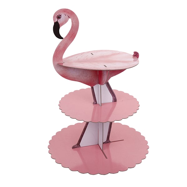 Party Cupcake Ställ Dekorationer 3 Vånings Tema Tårthållare Party Dessertställ Torn för Barn Kontor Klassrum Strand Födelsedagsfest Baby Shower Style 3