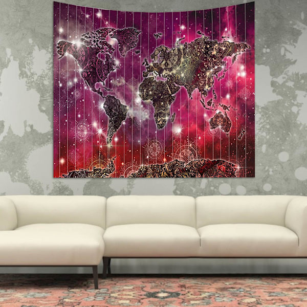 130 x 150 cm växtvägg hängande konst strand gobeläng hem sovrum