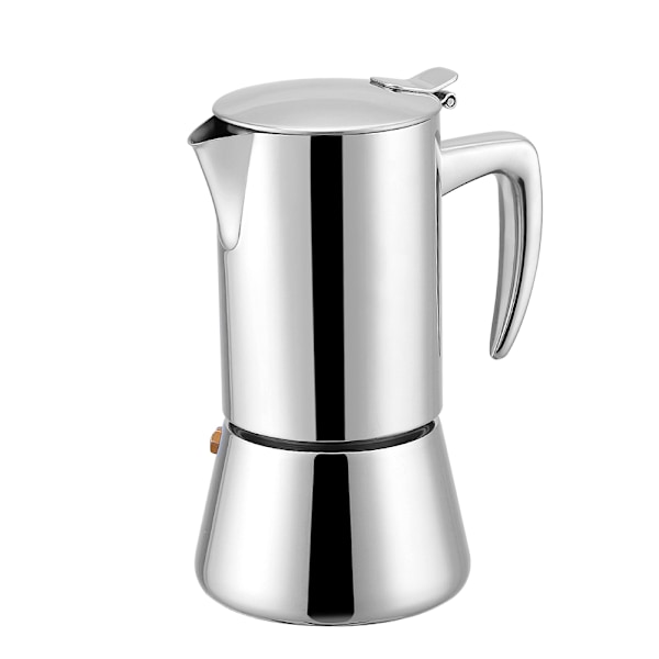 200 ml rostfritt stål Moka Pot Espressobryggare för gas &