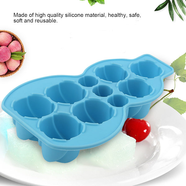 DIY Silikon Isbricka Frys Puddingform Chokladform