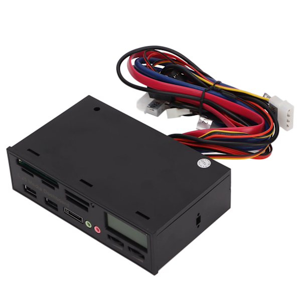 USB 3.0 Frontpanel Hub 5Gbp Snabb Överföring Praktisk Front Högtalare 5.25in Panel Optisk Enhet Chassipanel