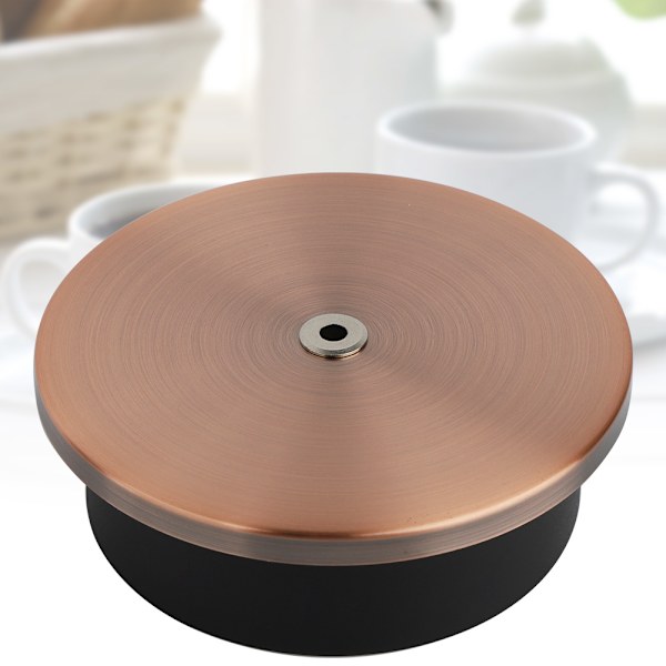 Praktisk kaffebryggare i rostfritt stål med filterpresslock