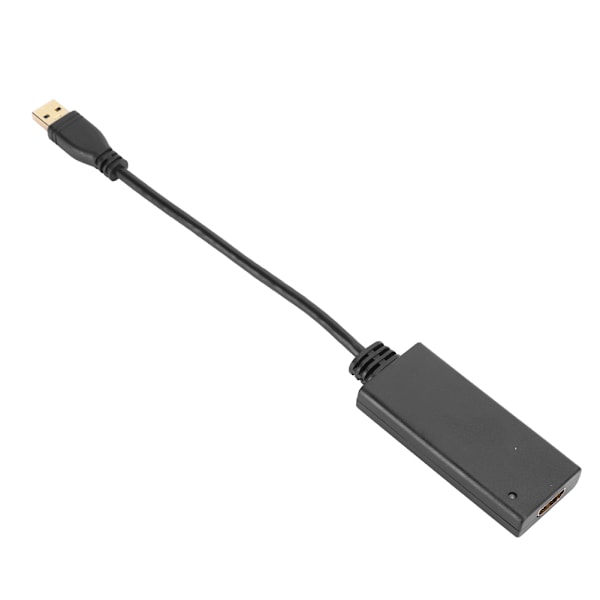 USB 3.0 Mini USB Till HDMI 1080P HD Ljud Video Kabel för HD TV Konverter Adapter för TV PC Laptop Telefon Tablet Svart