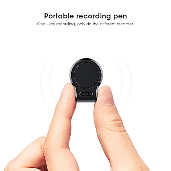MP3 Q70 Magnetisk inspelningsenhet Röststyrning Ultralång standbytid Recorder8GB