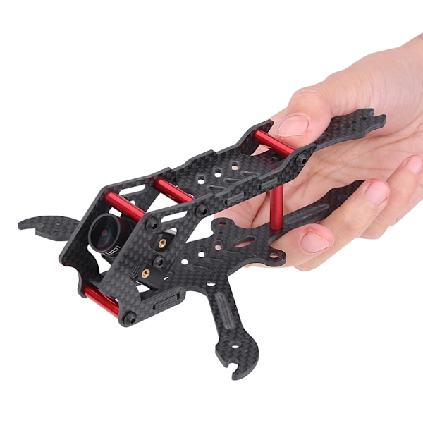 CNC Kolfiberdrönarram, Högkvalitativ Quadcopter-struktur för FPV-racing, Lättviktsdesign Säkerställer Hållbarhet Och Estetiskt Tilltalande I