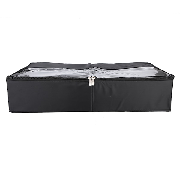Förvaringslådor under sängen, PVC-topplock för att omedelbart identifiera innehåll, solid konstruktion justerbar genom att ändra position på kardborreband,