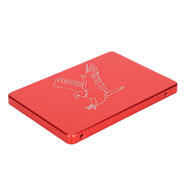 Hsthe Sea Mobile Solid State Disk Portabel 2.5 Tum Metall Örn Röd Extern SSD för PC Dator 8GB