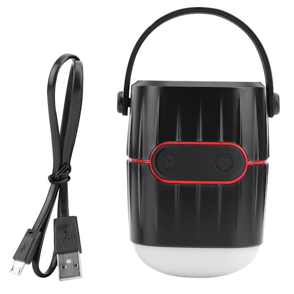 USB-laddningsbar vattentät LED-campinglampa Bluetooth