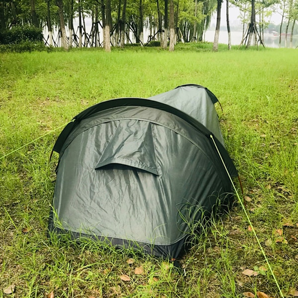 [通拓商品] Backpackingtält Utomhus Camping Sovsäck Tält Lättvikt Enkelpersonstält