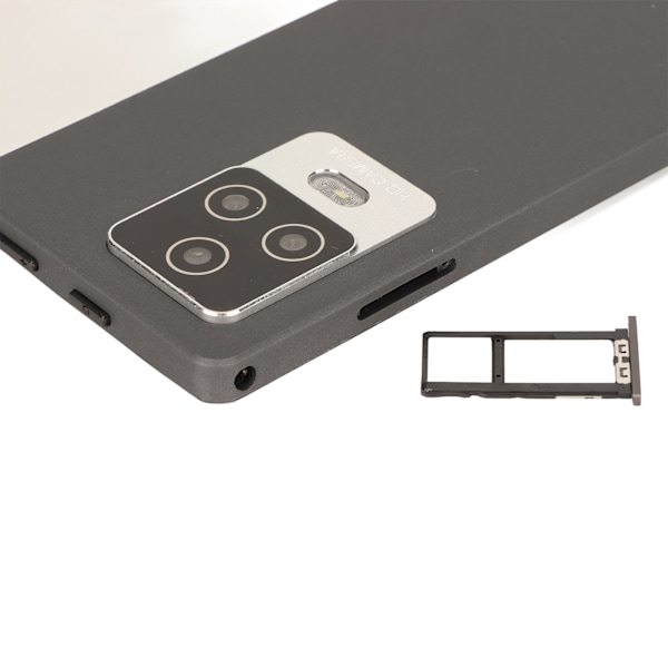 10-tums Tablet 6G RAM 128G ROM 1920x1200 IPS-skärm Silvergrå 4G Samtalstablet för Android 11 100‑240V EU-kontakt
