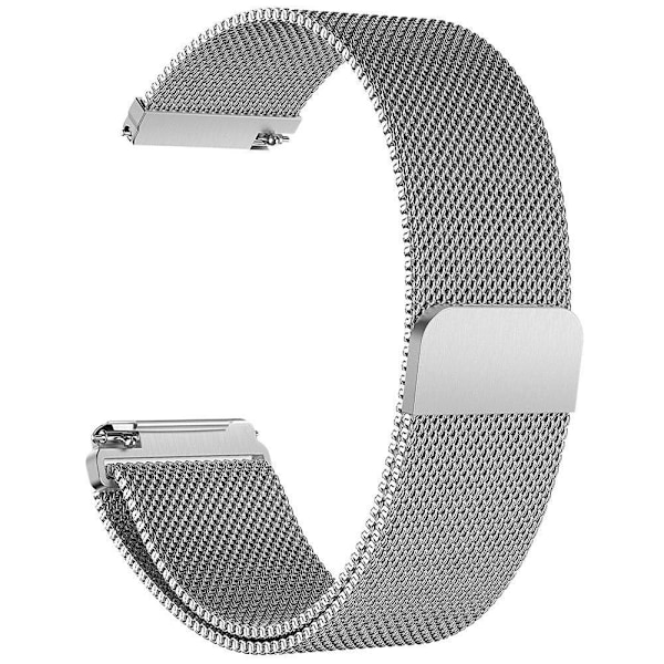 Milanese Loop Armband Fitbit Versa 3/Sense Silver