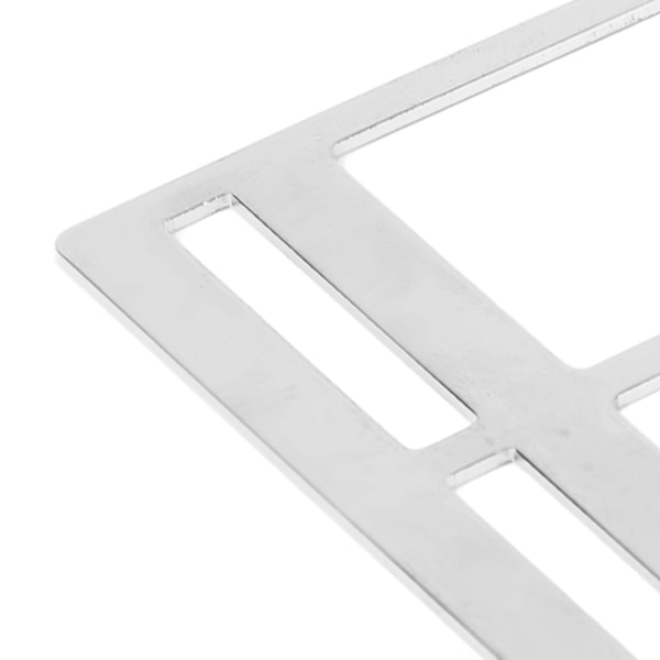 Notklämma i metall med notmönster, delikat notboksklämma sidhållare för piano gitarr silver