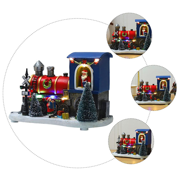 Light up Santa Christmas Santa Claus Dolls hoilday Table lamp