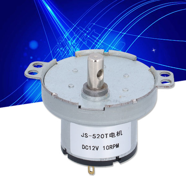 Växelmotor Reduceringsväxelhus Utrustning Industriell Styrning Tillbehör 10RPM DC12V JS‑520T
