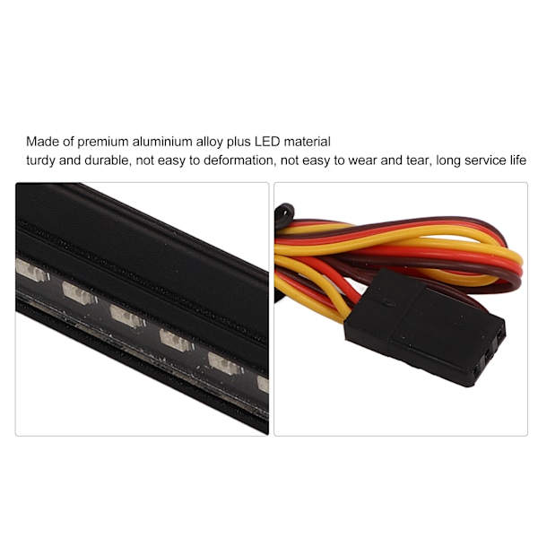 Enkel Installation För Axial Scx24 14 Led Pärllampskit Bred Användning Konstant Andning Blinkande Belysningslägen