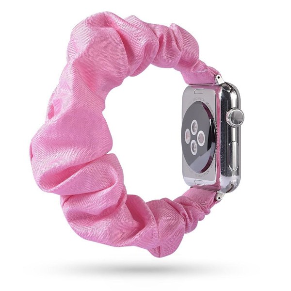 Scrunchie Pink Armband Apple Watch 41/40/38 mm