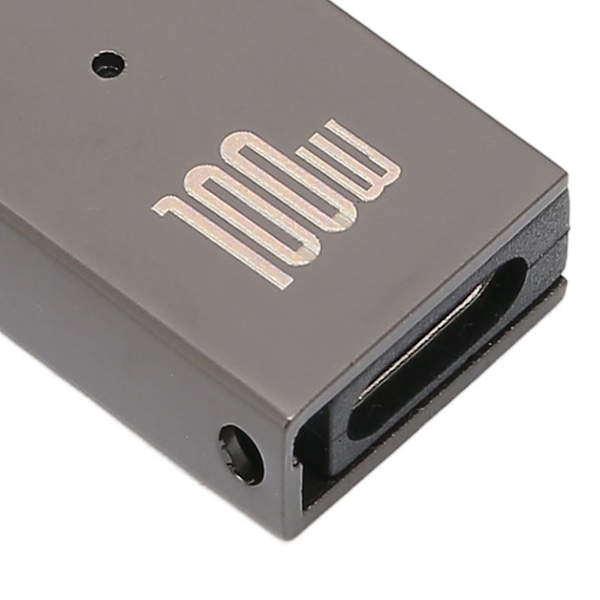 Mångsidig USB C till DC-adapter, 4,5x3,0 mm kontakt för exakt anslutning, aluminiumlegeringsskal med snabb värmeavledning för bärbara datorer, Universal PD
