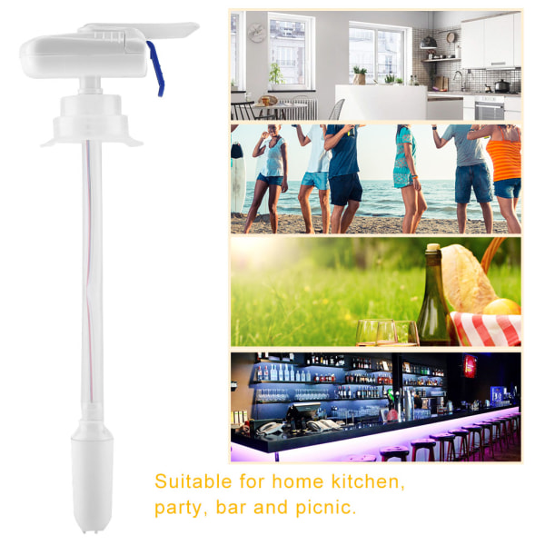 Elektrisk automatisk dryckesdispenser batteridriven