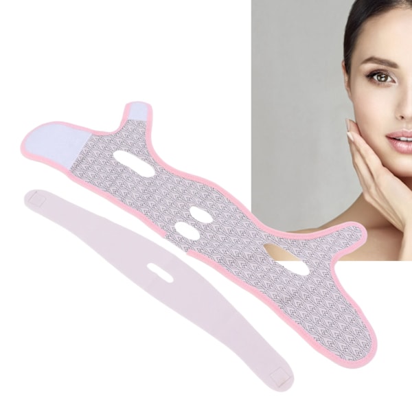 Revolutionerande V-linje Lyftmask, Käkövning för Män & Kvinnor, Material som Andas, Lättviktig, Enkel Förvaring, Justerbar Design, Hudvänlig