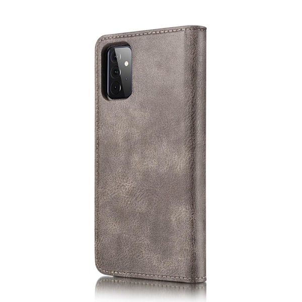 Samsung Galaxy A72 - DG.MING 2in1 Magnet Fodral - Grå Grey Grå