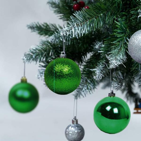 Christmas Balls Ornaments, 24 Pack Shatterproof Festive Wedding