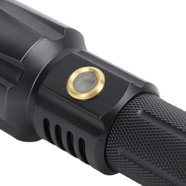 LED-ficklampor med högt ljusflöde, USB C-uppladdningsbar med magnetisk bas & klämma för EDC, aluminiumlegeringsmaterial, superljus taktisk för camping & vandring