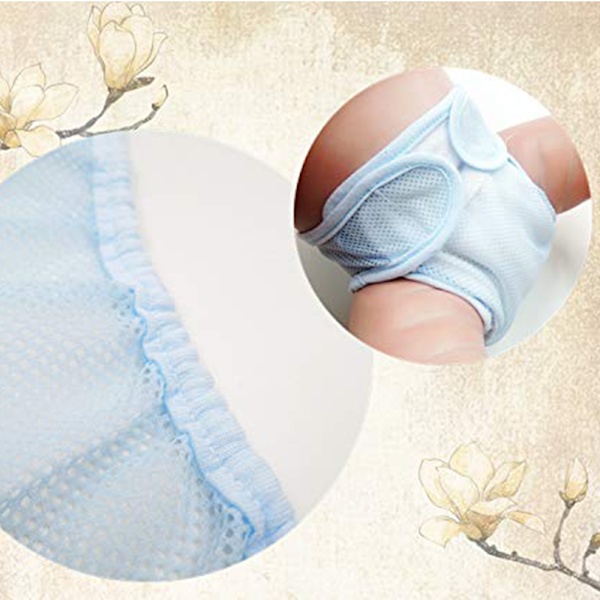 3-pack andningsbara tvättbara babyblöjor babyblöjväskor
