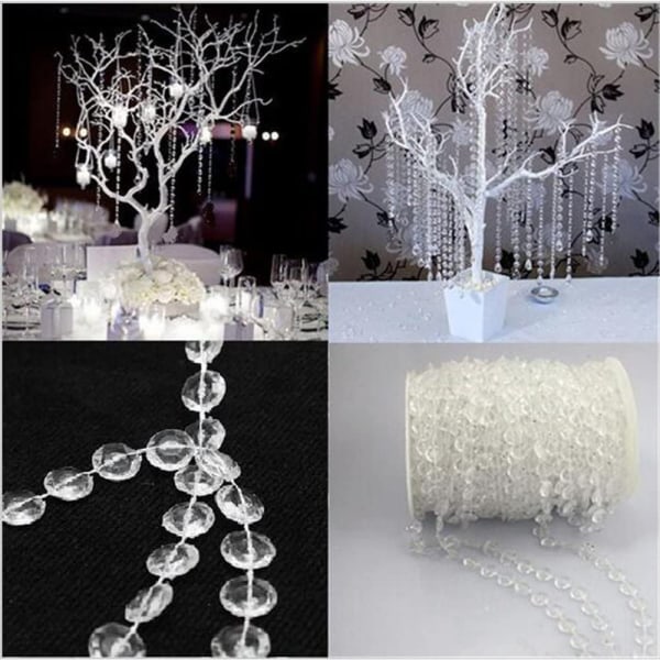 Roll Pearls Beads DIY Party Garland Wedding Centerpieces Bridal