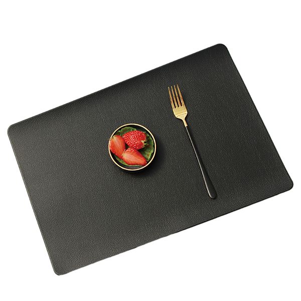 4 läderunderlägg, halkfria isoleringsmattor, hushållsbord