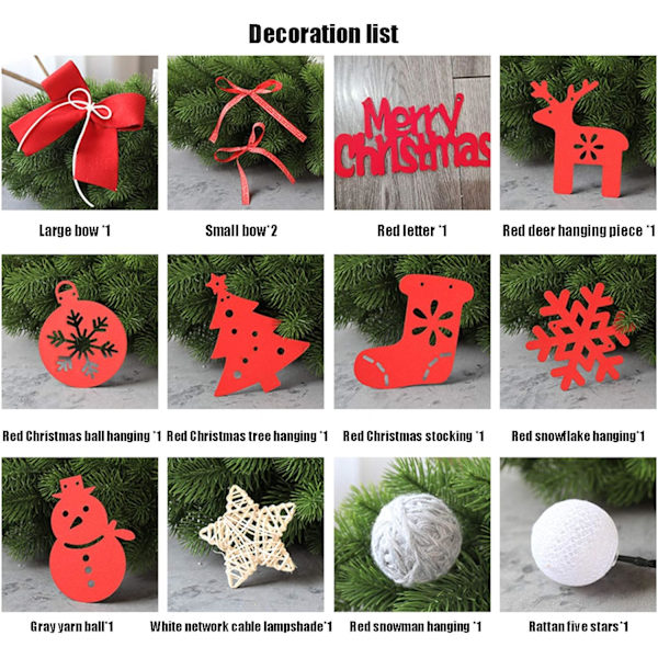 Arbre de Décoration,Artificielle Arbre de Noël de Table avec