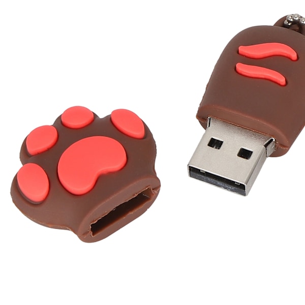 USB-minne Söt Tecknad Miniatyr USB2.0 Minnessticka för Datalagring Affärsgåva 32GB