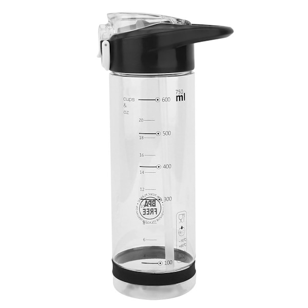 750 ml bärbar vattenflaska med sugrör, sportvattenkanna, BPA-fri