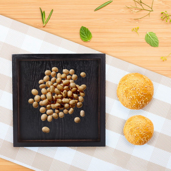 1 st träserveringsbricka sushibröd rektangulär mat teplatta
