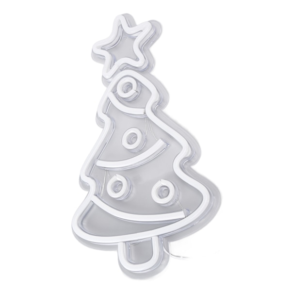 Xmas Tree Neon Light LED Neon Sign Ljus Väggdekor Konst för