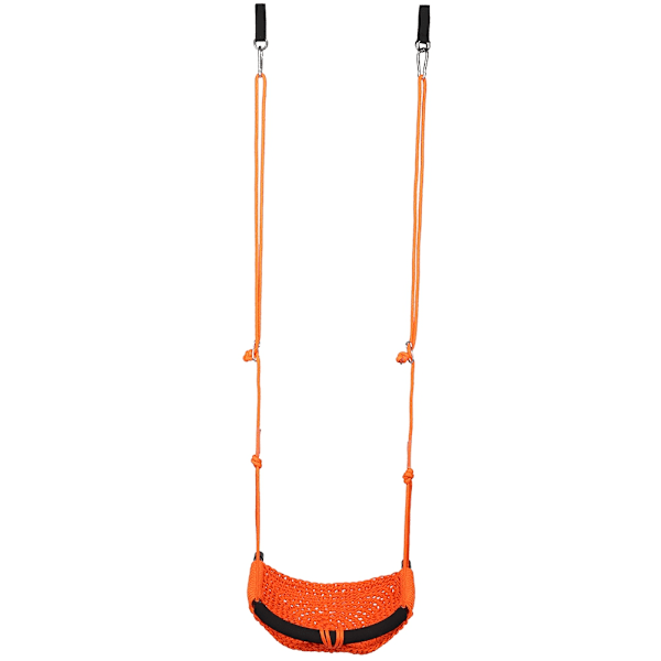 Inomhus Utomhus Gungsits, Halkfri Yta För Säker Lek, Kraftig Justerbar Höjd Design, Portabelt Och Bekvämt Material Som Andas (Orange)