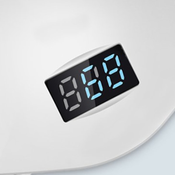 Nagellampa Snabbtorkande 4 Timers UV LED Nagellackstork för Händer Fötter EU-kontakt 220V 48W