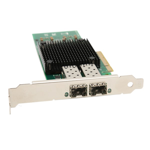Dual Port SFP+ Server Nätverkskort PCIEx8 10 Gigabit Ethernet Server Adapter Fiber Optisk Nätverkskort