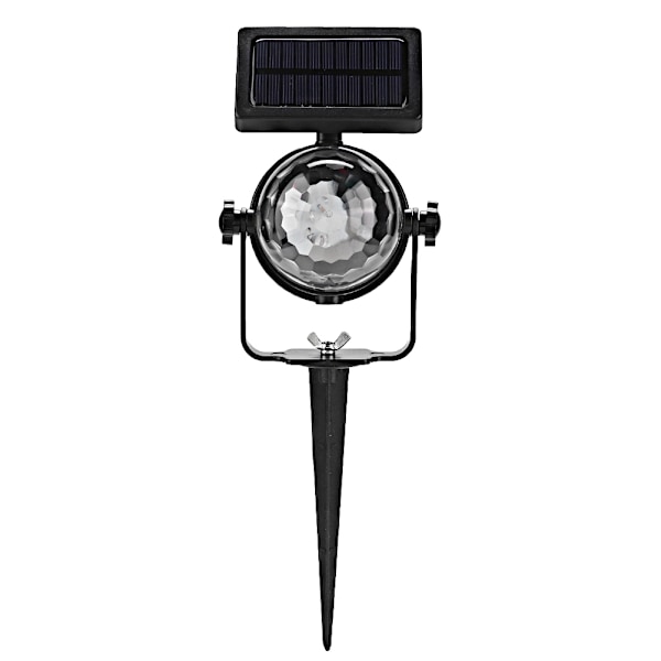 Magisk Utomhus Solar LED Ljussats, Vattentät Säkerhetsbelysning med Roterande Flerfärgseffekter för Romantisk Atmosfär i Trädgårdar, Däck, Pooler,