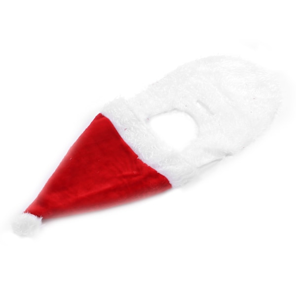 Tomte Skägg Kostym Cosplay Simulation Vit Falsk Mustasch för Jul