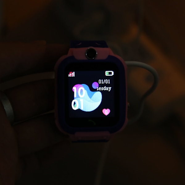 Smartklocka för barn, Innovativt klassrumsläge, GPS-spårare, Tvåvägssamtal, SOS-design, Perfekt för barn i åldern 4-12 (Multifärgad)