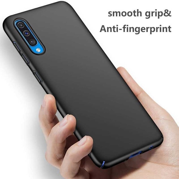 Samsung A50 Ultratunt Mattsvart Skal Basic V2 Svart