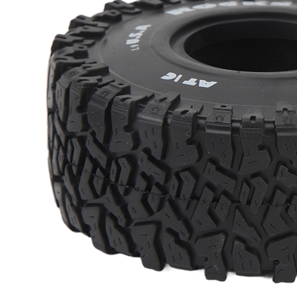 4 st 1/10 RC Crawler Däck Slitstarka Bra Grepp Halkskydd RC Gummihjul Däckset För SCX10