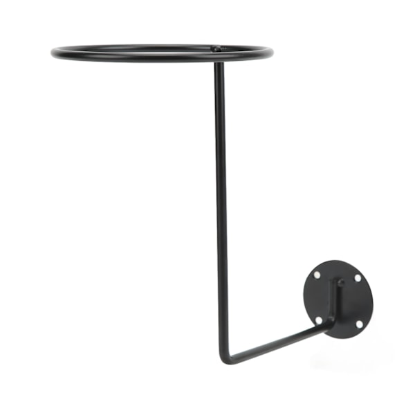 Hållbart hjälmförvaringsställ, hög lastkapacitet metallhjälmhängare för hjälmar i standardstorlek, platsbesparande väggmonterad design