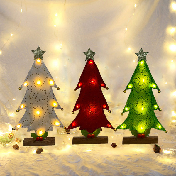 Tabletop LED Christmas Trees, Desktop Luminous Christmas Tree,