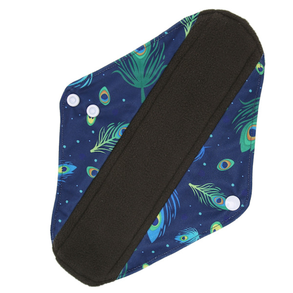 Miljövänliga Absorberande Mikrofiber Återanvändbara Mensskydd, Flexibelt Bekvämt Kol Bambutyg För Kvinnors Hälsa, Läckagesäker Design