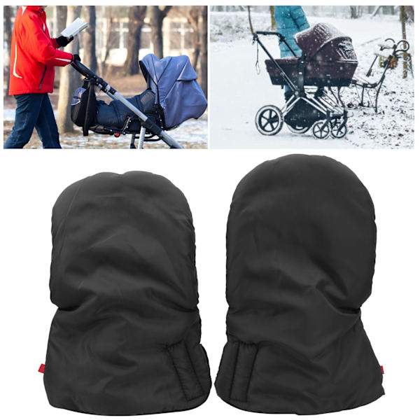 Vinter Babyvagnshandskar Varm Handmuff för Barnvagn