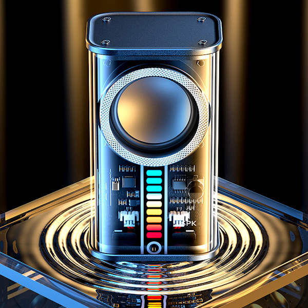 Transparent Mecha Trådlös Bluetooth-högtalare: Bluetooth