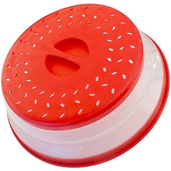 Hopfällbart cover BPA-fritt mikrovågsstänkskydd
