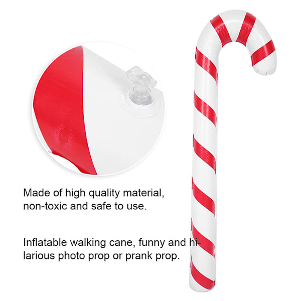 Inflatable Walking Stick,  Halloween PVC Inflatable Cane Blow