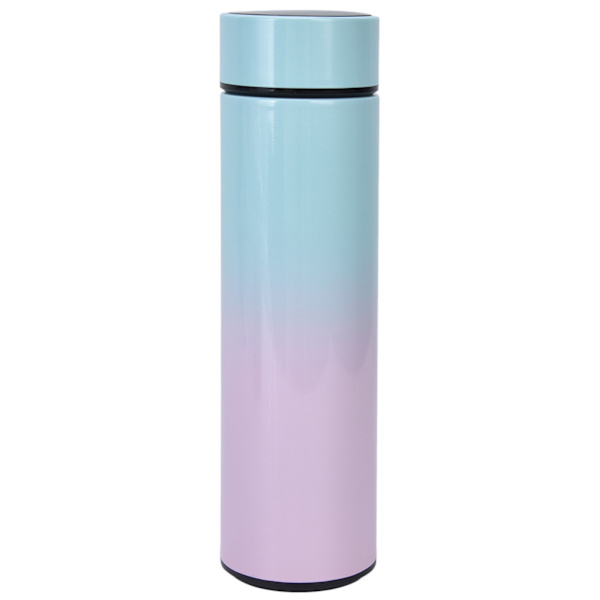 Smart Vattenflaska 500ml LED-display Dubbelväggig Rostfritt Stål